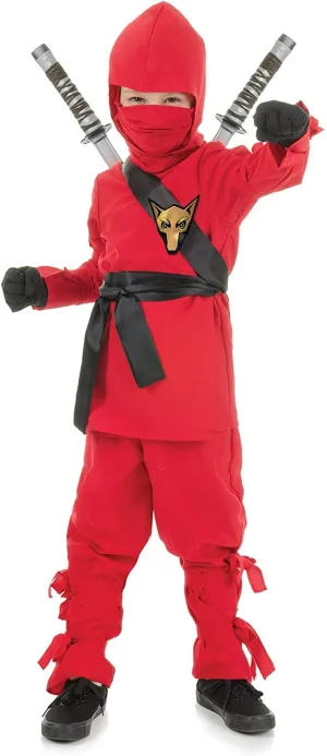 Ninja, Red Child Costume