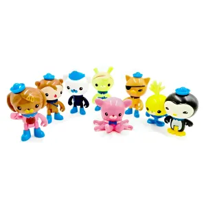 Octonauts Octo-Crew 3 Inch Mini Figure Set | 8 Figures
