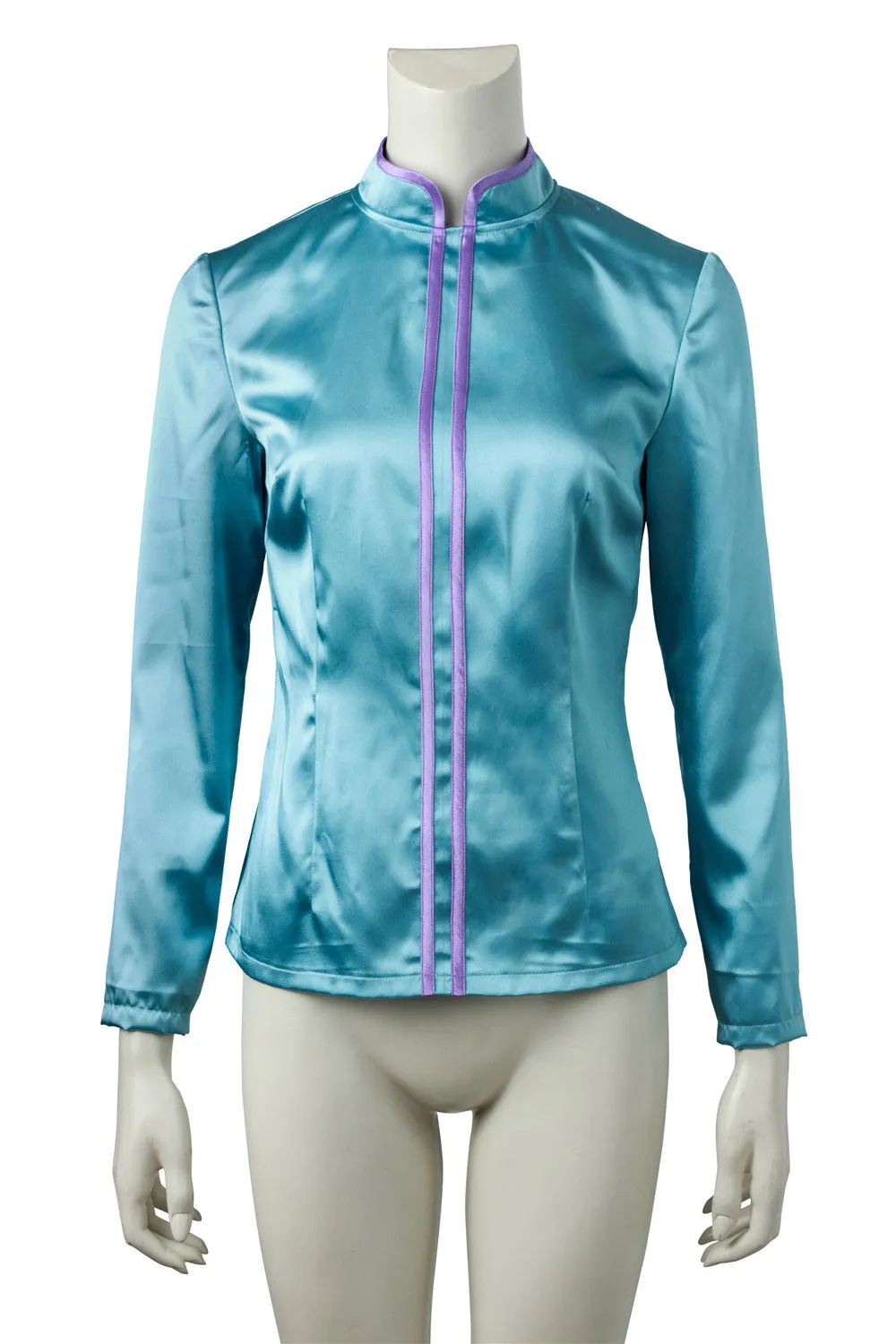 Olaf's Frozen Adventure Anime Anna Cosplay Costume