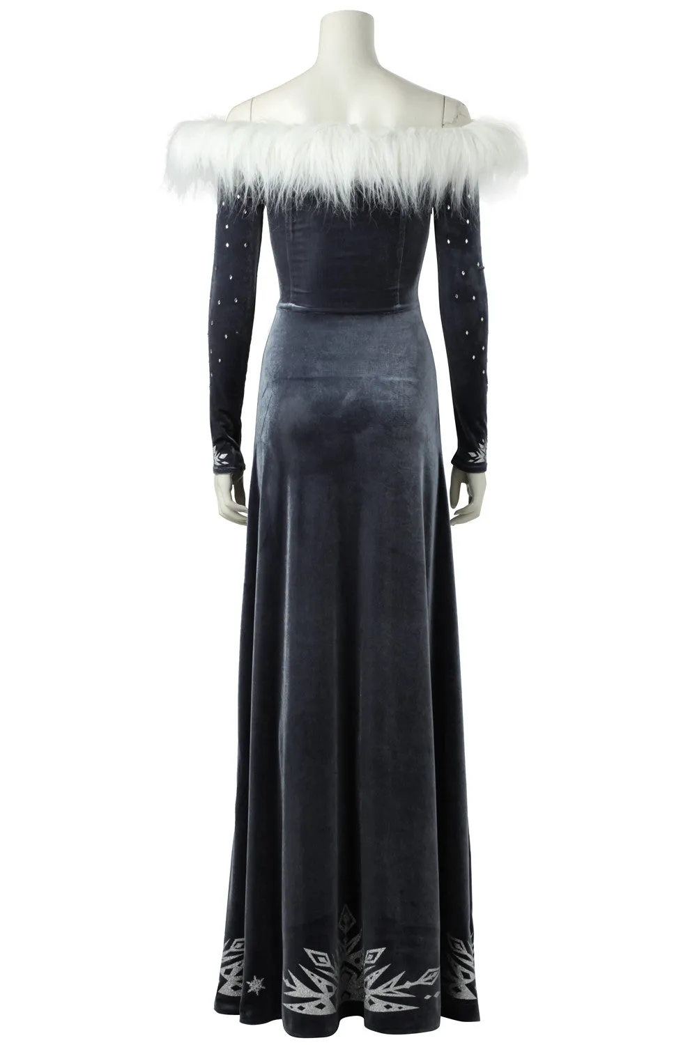 Olaf's Frozen Adventure Anime Elsa Cosplay Costume
