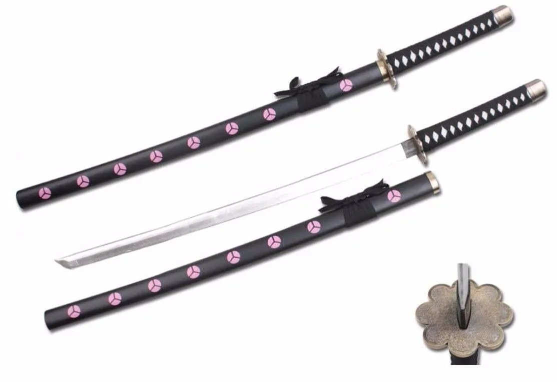 One Piece 39" Foam Sword Replica: Roronoa Zoro's O Wazamono (Pink Logo)