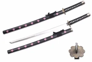 One Piece 39" Foam Sword Replica: Roronoa Zoro's O Wazamono (Pink Logo)