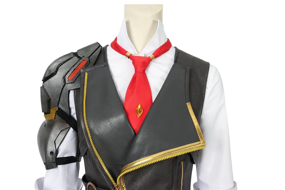 Overwatch Damage Hero Ashe Cosplay Costume