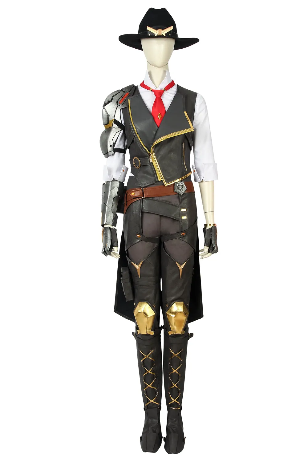 Overwatch Damage Hero Ashe Cosplay Costume