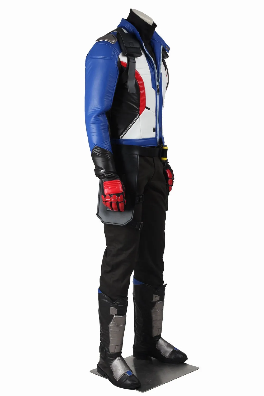 Overwatch OW Soldier 76 John Jack Morrison Cosplay Costume With Boots