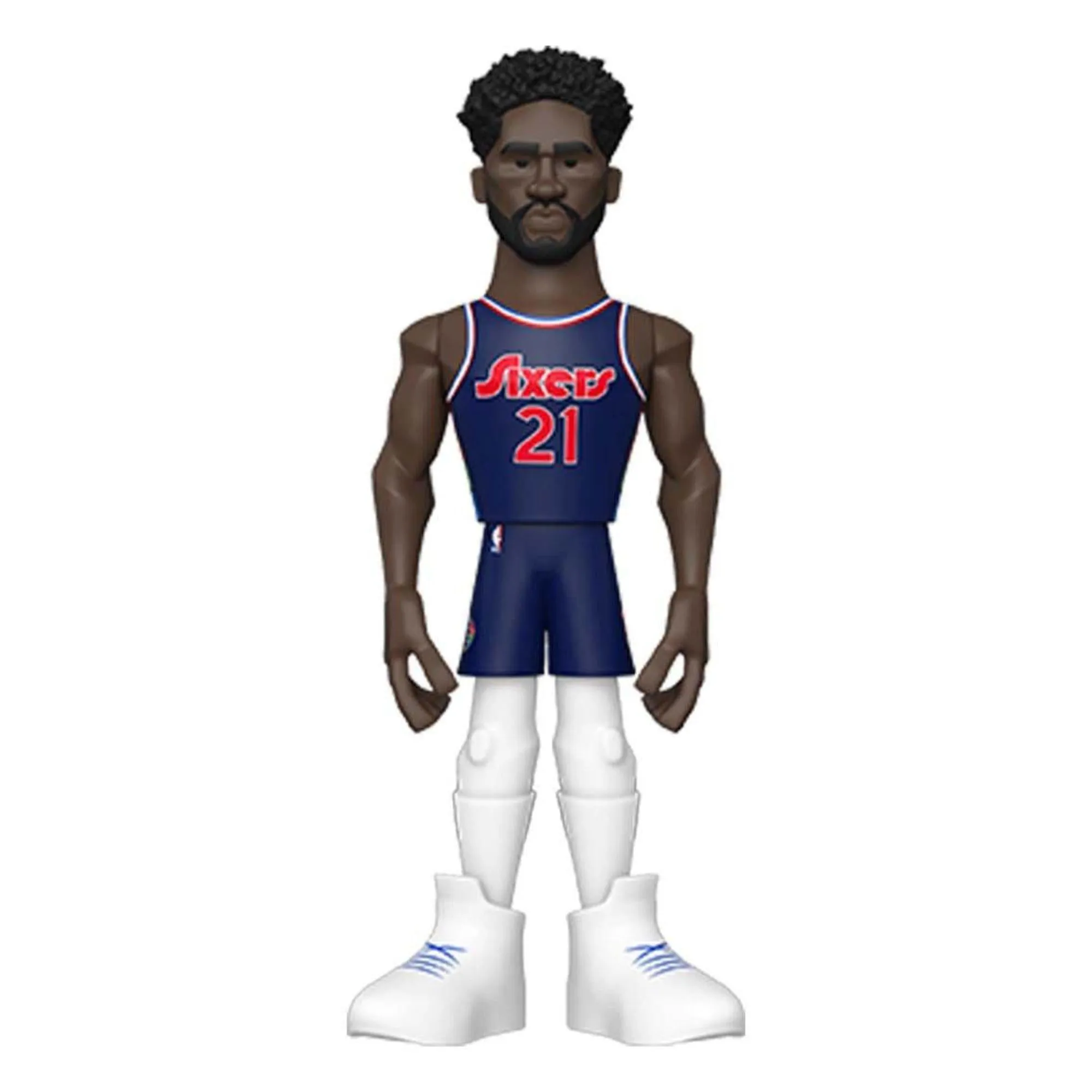 Philadelphia 76ers NBA Funko Gold 5 Inch Vinyl Figure | Joel Embiid CHASE