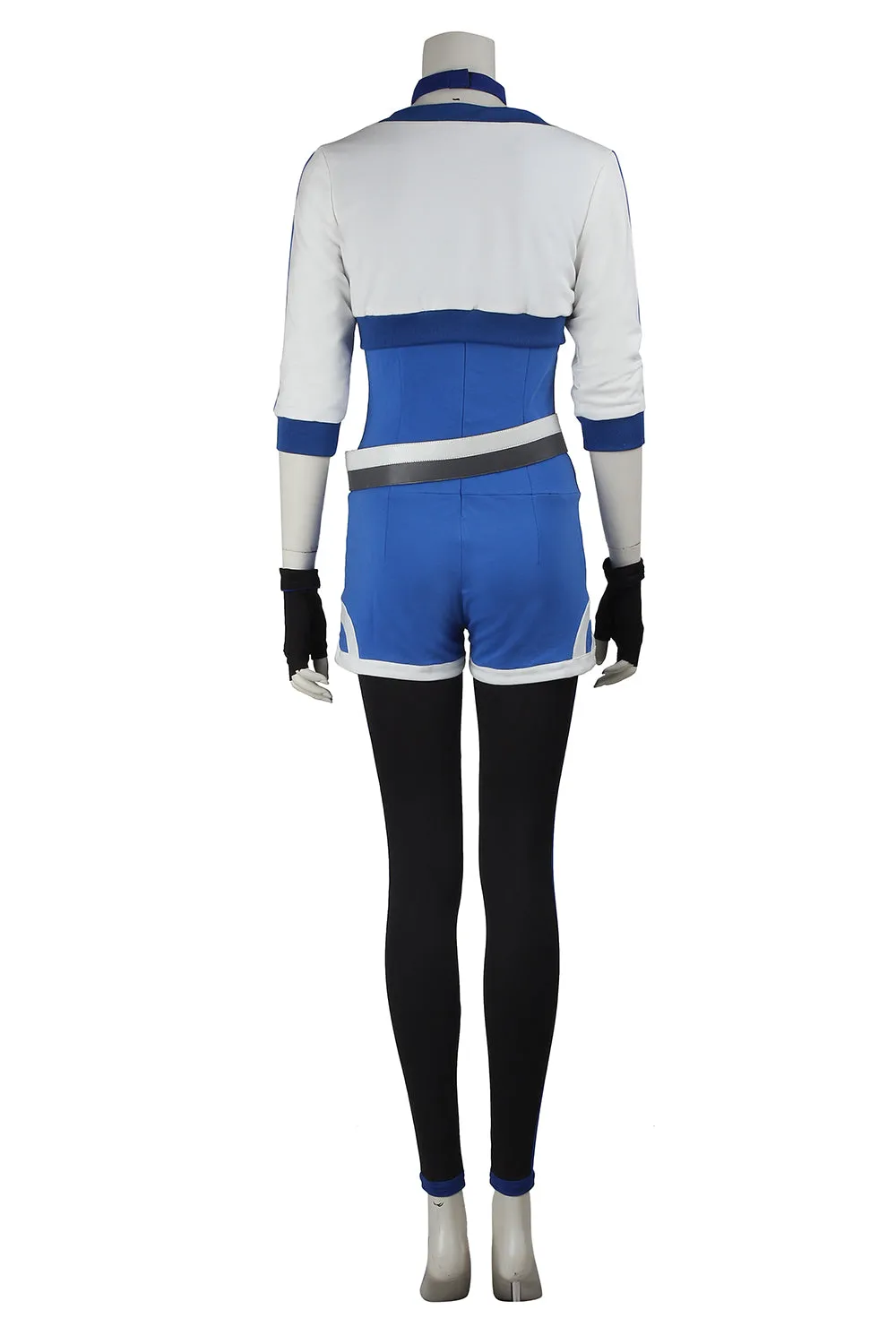 Pokemon Go Blue Team Trainer Uniform Cosplay Costume For Women With Hat