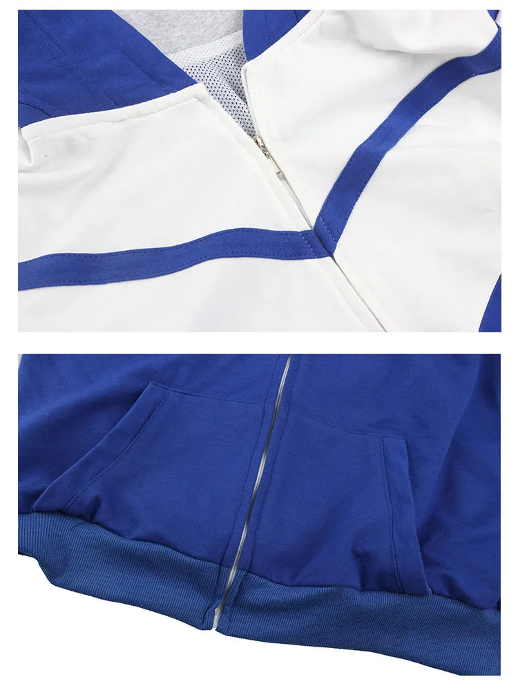 Pokemon Go Blue Team Valor Mystic Instinct Trainer Cosplay Costume For Men With Hat