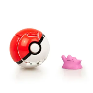 Pokmon Throw 'N' Pop Pok Ball & Ditto Set | Includes Ball & 2" Ditto Figure
