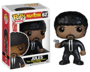 Pulp Fiction Pop Movies Vinyl 4" Figure Jules Winnifield