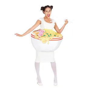 Ramen Bowl & Chopsticks Adult Costume | One Size