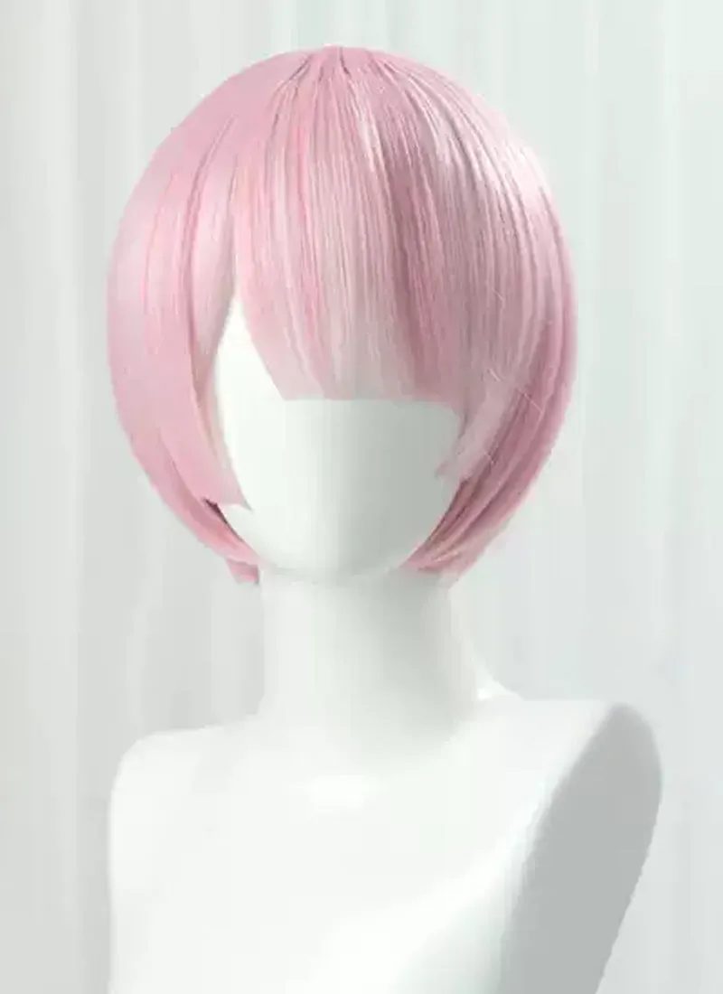 Re: Life In A Different World From Zero Ram Straight Pink Cosplay Wig TB1725