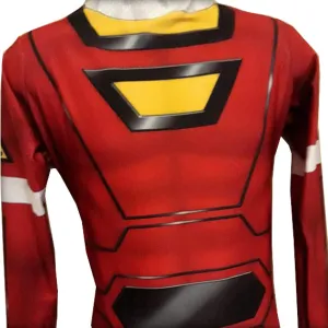 RED TURBO RANGER bodysuit
