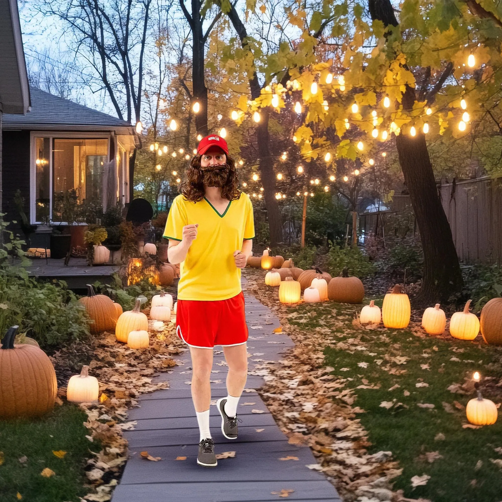 Running Man Costume Adult
