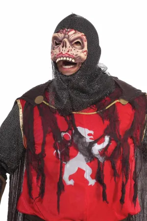 Scary Zombie Knight Crusader Costume Adult