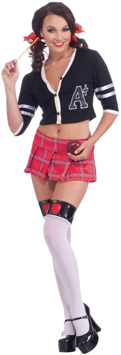 Sexy Teacher's Pet Letterman Sweater Adult Costume