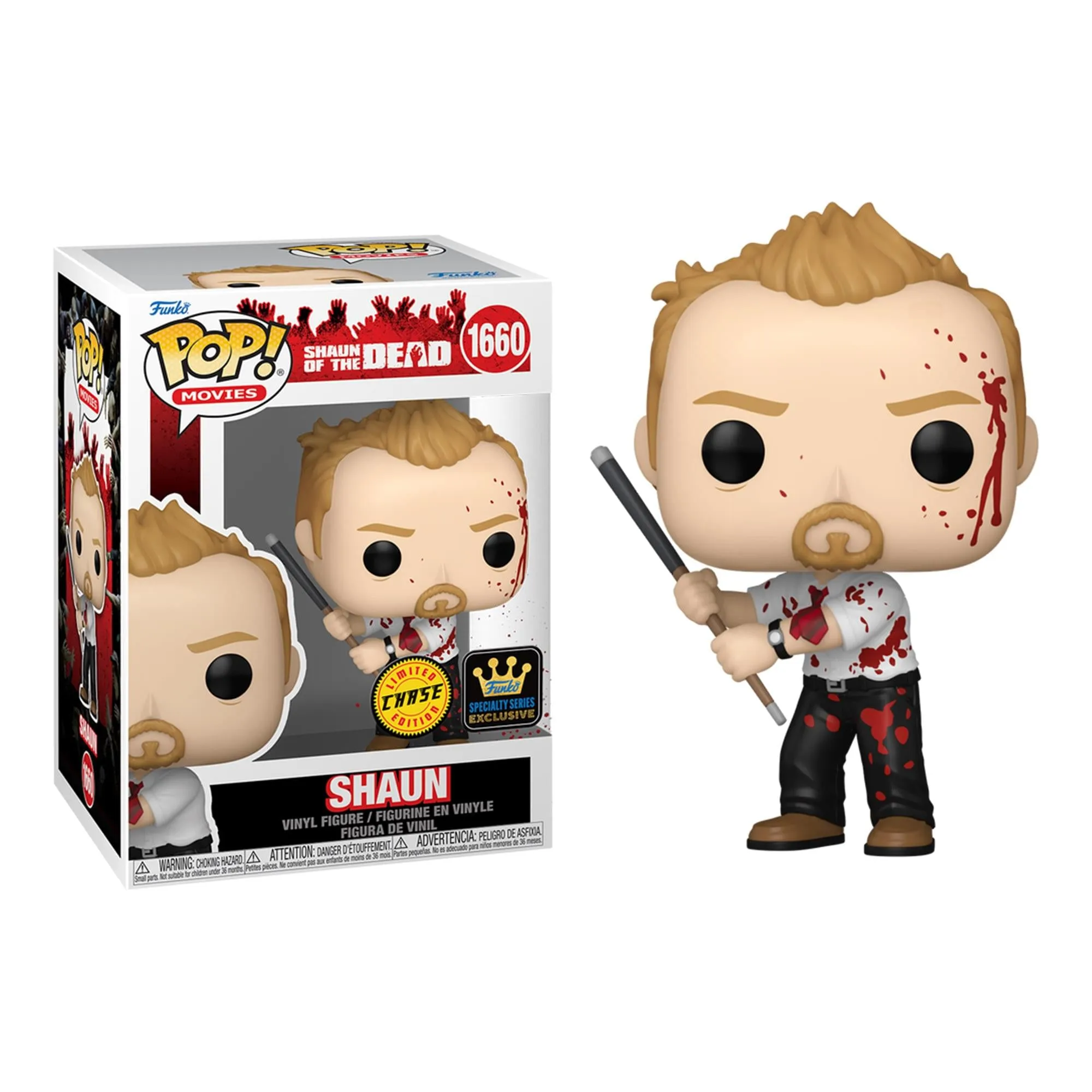 Shaun of the Dead Funko POP |Shaun Bloody Chase