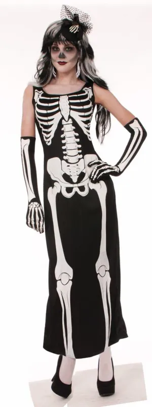 Skeleton Jumpsuit Adult Costume