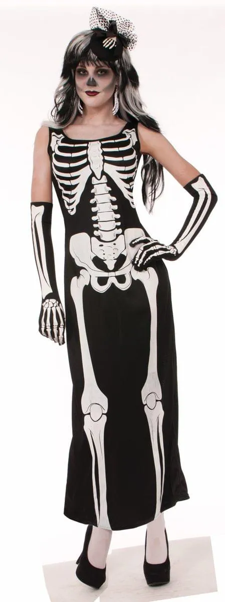 Skeleton Jumpsuit Adult Costume