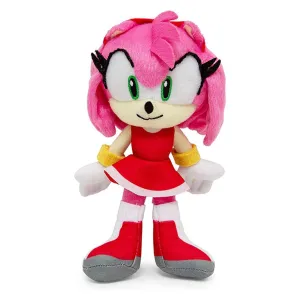 Sonic the Hedgehog Amy 12 Inch Plush with Clip