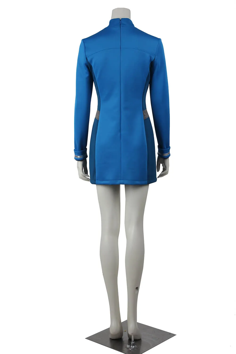 Star Trek Beyond Carol Marcus Blue Dress Cosplay Costume