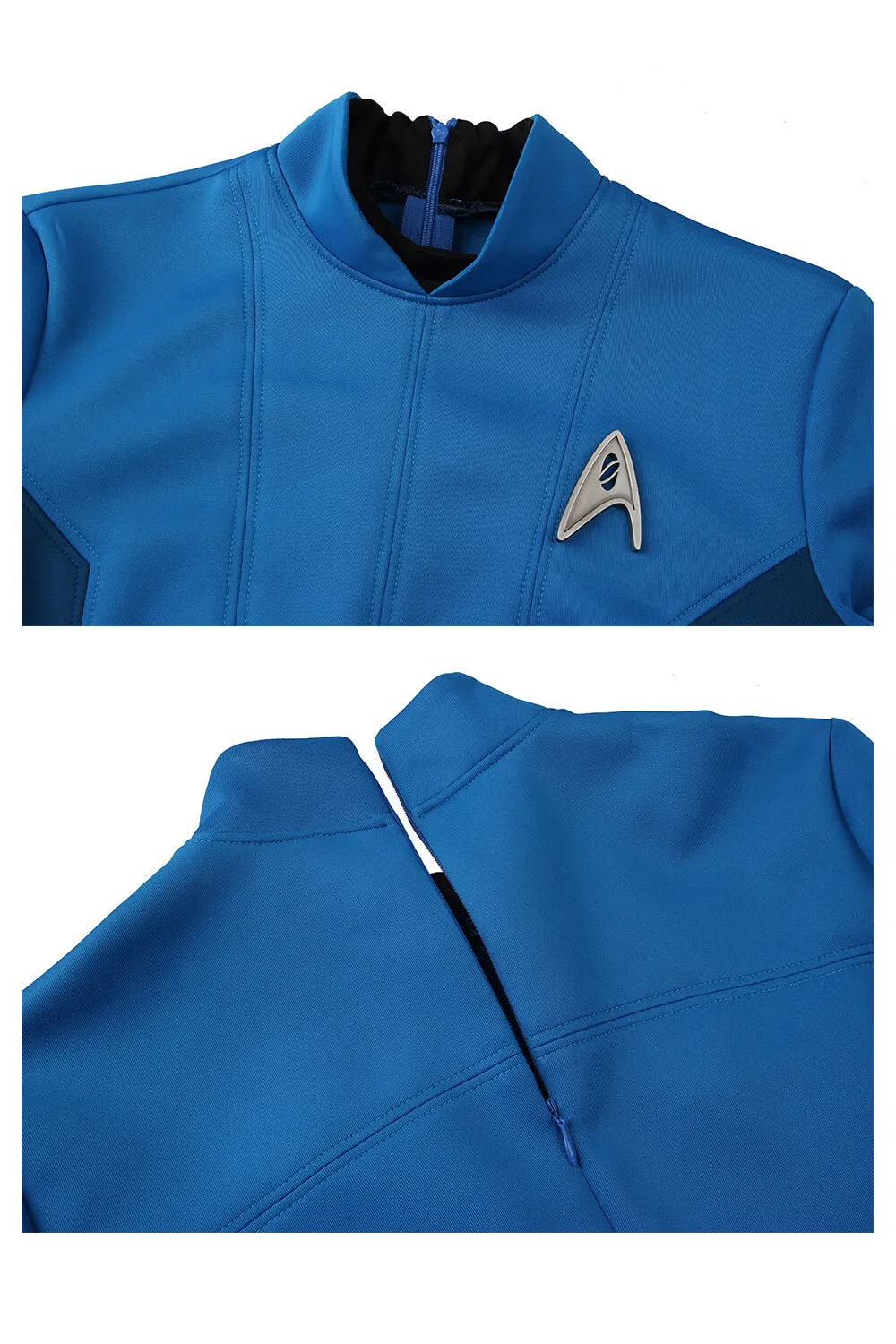 Star Trek Beyond Carol Marcus Blue Dress Cosplay Costume
