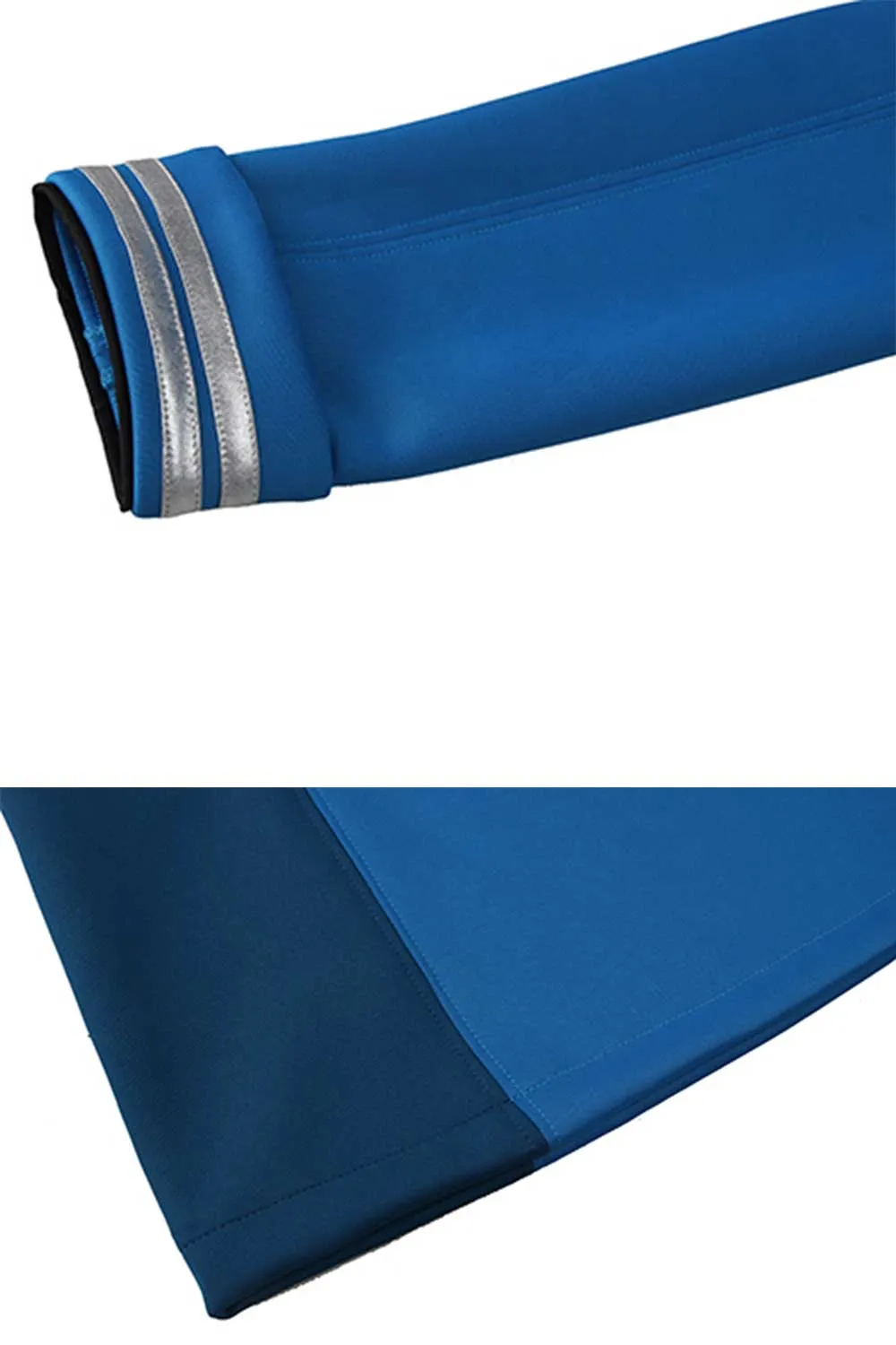 Star Trek Beyond Leonard H. McCoy Bones Spock Blue Top Cosplay Costume