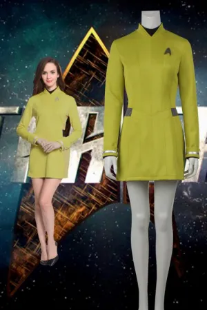 Star Trek Beyond Yellow Dress Cosplay Costume