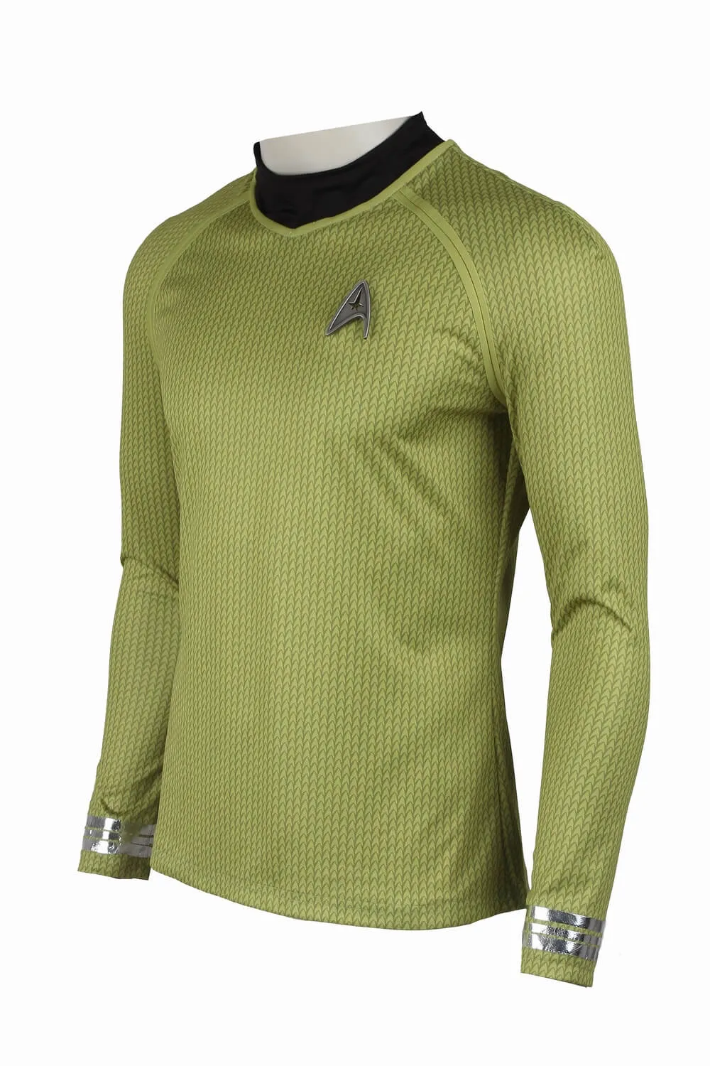 Star Trek Into Darkness James Tiberius Kirk Hikaru Sulu Yellow Top Cosplay Costume