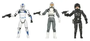 Star Wars Evolutions Pack Imperial Pilots: Epii, Epiii, Imperial Biggs