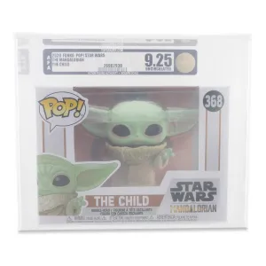 Star Wars The Mandalorian Funko POP | The Child | Rated AFA 9.25
