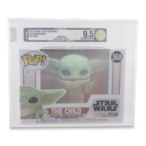 Star Wars The Mandalorian Funko POP | The Child | Rated AFA 9.5