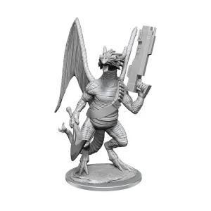 Starfinder Deep Cuts Unpainted Miniatures | Dragonkin
