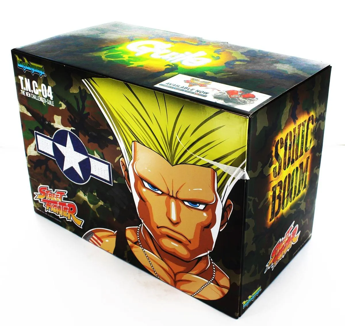 Street Fighter T.N.C-04 Lights & Sound Figure: Boom Guile