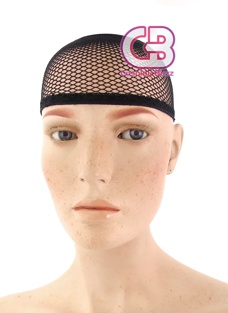 Stylish Fishnet Elastic Wig Cap Black / Yellow / Coffee
