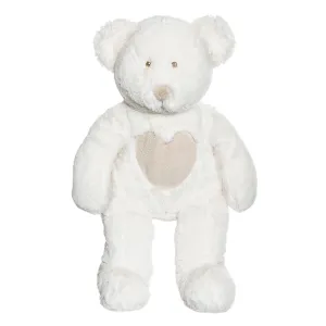 Teddykompaniet 18 Inch Teddy Cream Bear, White