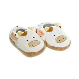 Teddykompaniet Dilinglisar Plush Cow Baby Booties