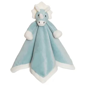 Teddykompaniet Plush Baby Blanket | Blue Dino