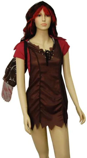 Texas Chainsaw Massacre Sexy Leatherface Women's Costume Adult