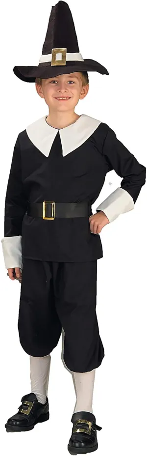 Thanksgiving Pilgrim Boy Costume Child