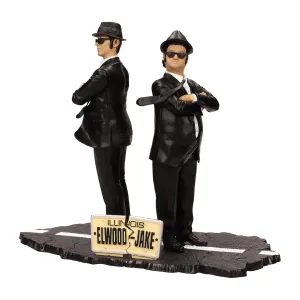 The Blues Brothers 7-Inch Jake and Elwood SD Toys Figure Set