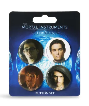 The Mortal Instruments: City of Bones 1.5 Button Set - 4-Piece
