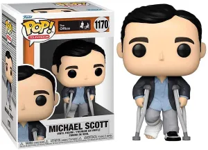 The Office Funko POP Vinyl Figure | Michael Standing w/Crutches