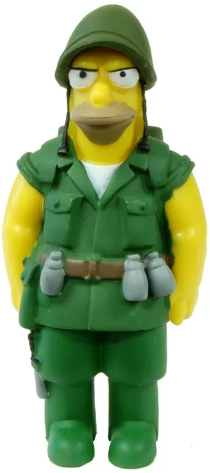 The Simpsons 20th Anniversary Figure Seasons 6-10 Fighting Abe Simpson