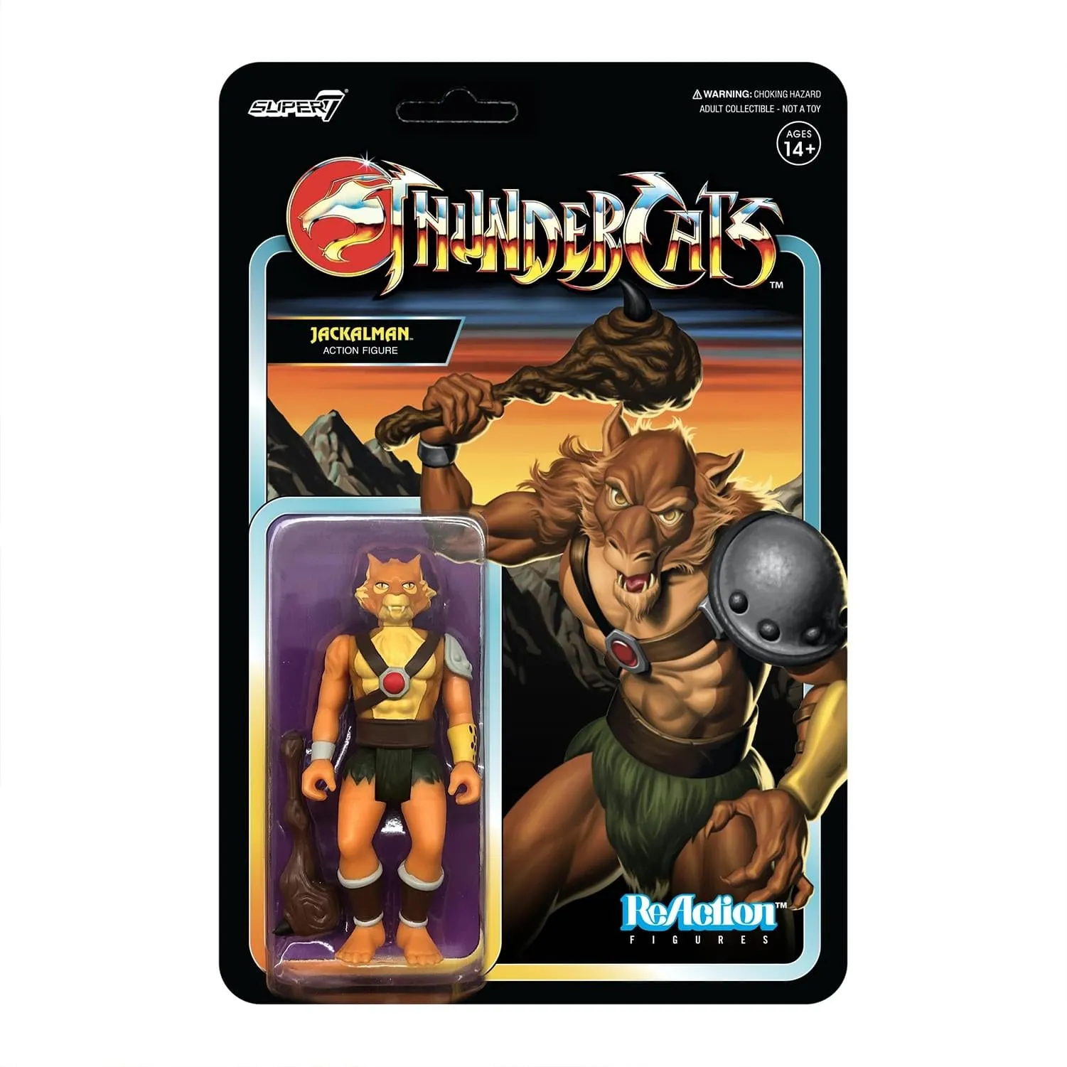 Thundercats 3.75 Inch Reaction Figure | Jackalman