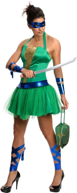 T.M.N.T. Female Leonardo Costume Adult