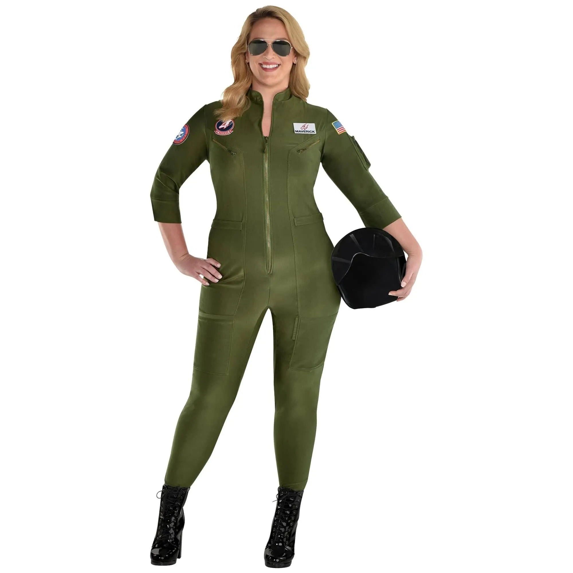 Top Gun: Maverick Flight Suit Costume Adult Womens