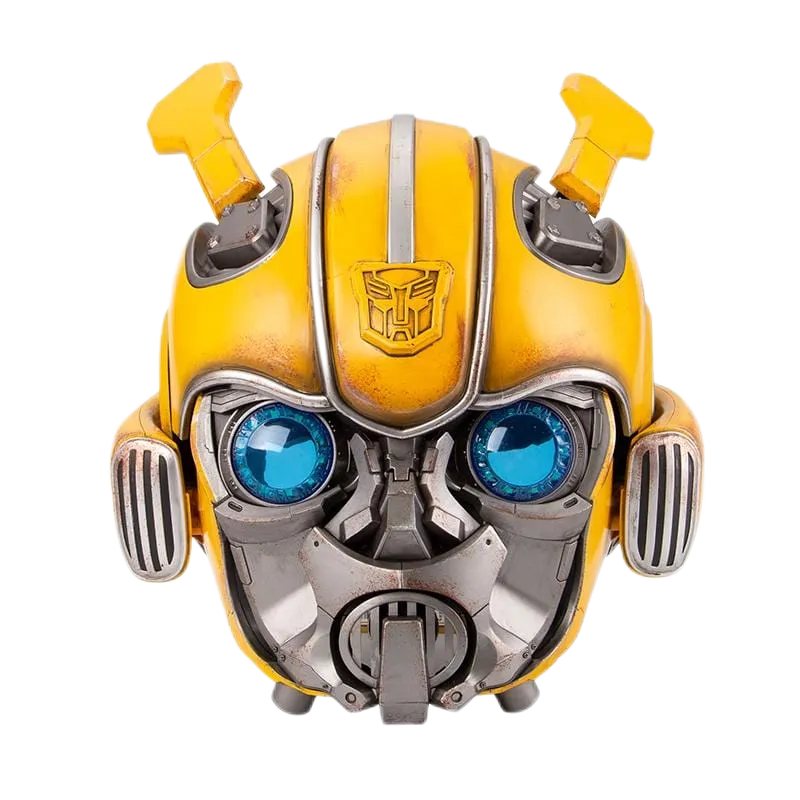 Transformers Bumblebee Helmet with Motorized face.