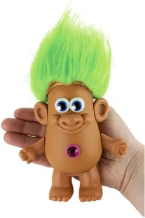 Trolls 4 Inch Poptater Figure | Green Good Luck Troll