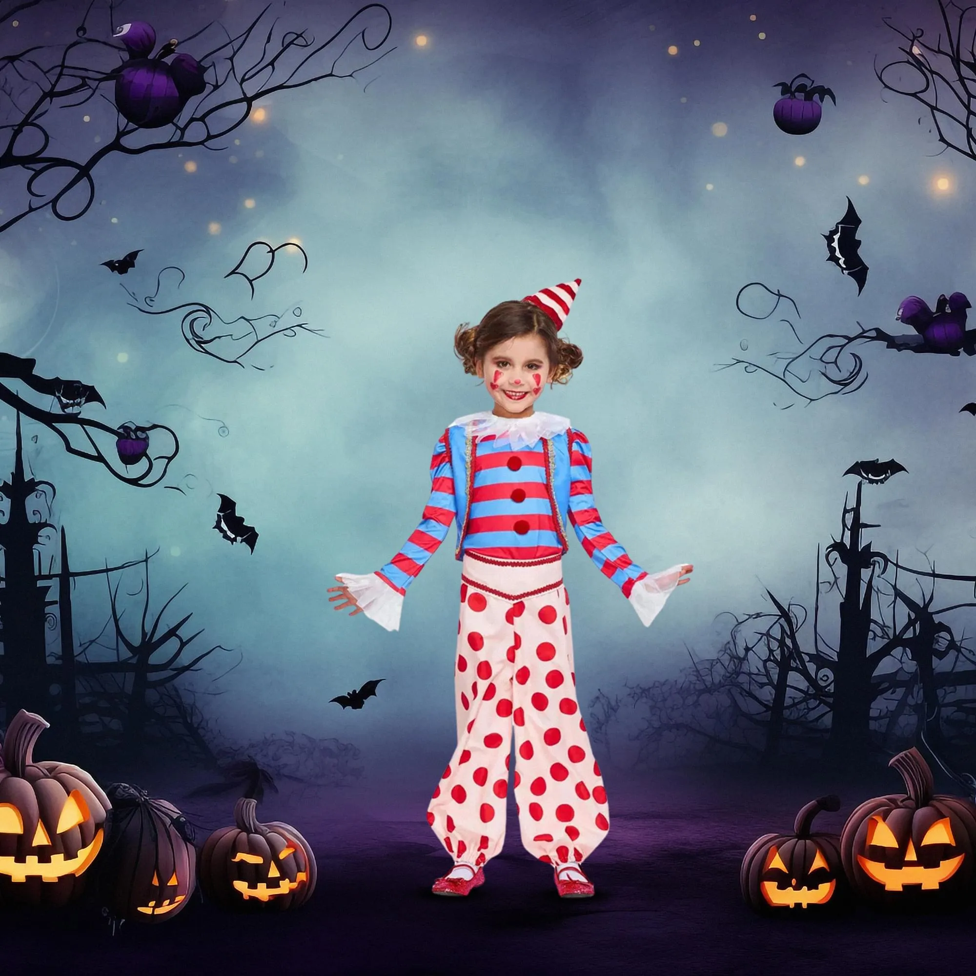 Vintage Clown Child